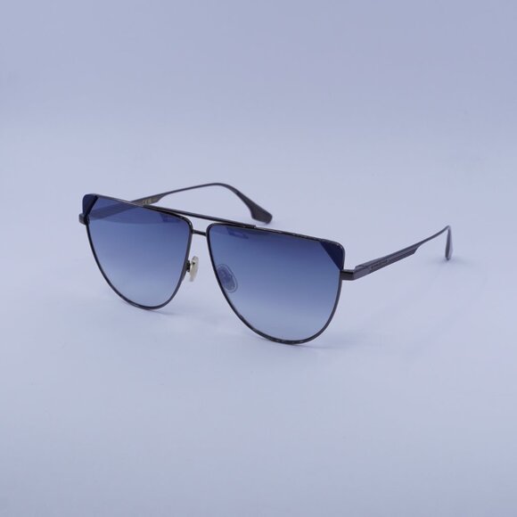 Victoria Beckham VB239S 319 Sunglasses Grey Aviator Frame, Blue Lenses - Picture 5 of 11